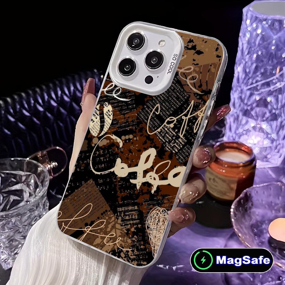 Coffee Beans White Translucent MagSafe Mobile Phone Case for iPhone 17 16 15 14 13 12 11 X XR XS Air Pro Max Plus Cover iPhone17
Coffee Beans White Translucent MagSafe Mobile Phone Case for iPhone 17 16 15 14 13 12 11 X XR XS Air Pro Max Plus Cover iPhone17