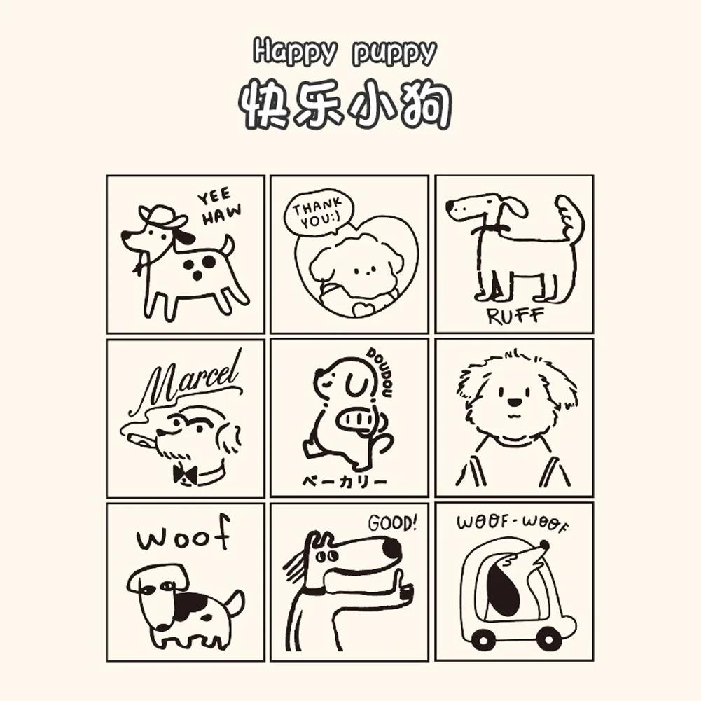 Creative DIY Journaling Diary Decoration 9Pcs/Set Cute Cartoon Wooden Stamps Seal Puppy Cat Stamps Kids Children Gift
Creative DIY Journaling Diary Decoration 9Pcs/Set Cute Cartoon Wooden Stamps Seal Puppy Cat Stamps Kids Children Gift