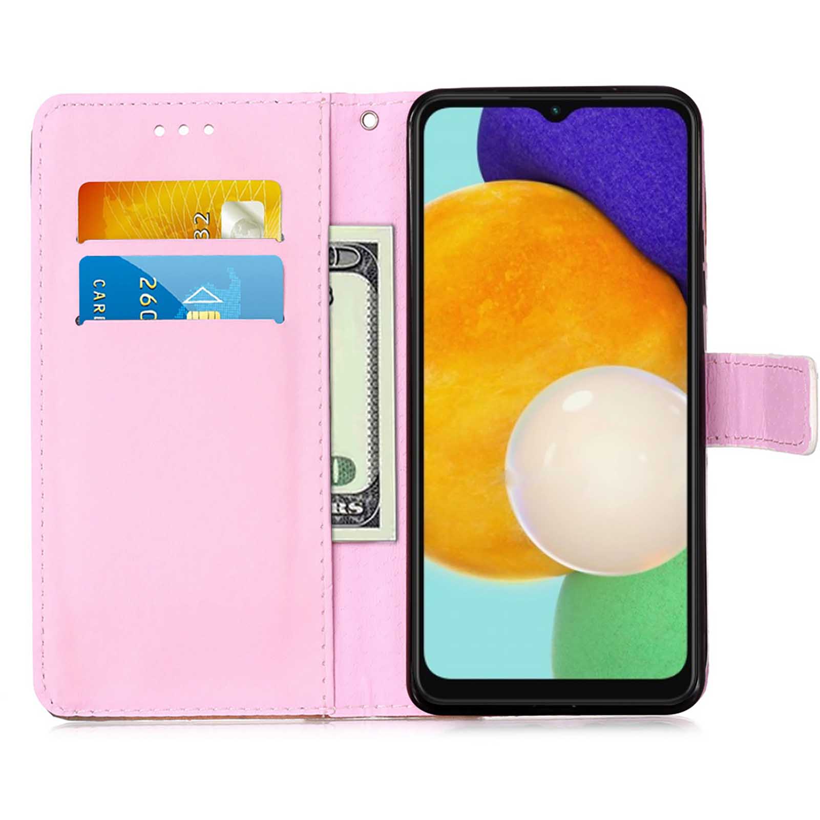 For Samsung Galaxy A54 5G Leather Case with Strap and Card Holder Pattern Printing Phone Stand Cover Cat and Tiger
For Samsung Galaxy A54 5G Leather Case with Strap and Card Holder Pattern Printing Phone Stand Cover Cat and Tiger