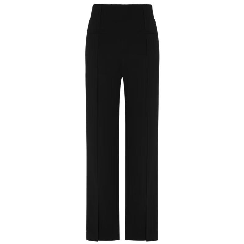 Edition Women s High-Waist Black Slit Acetate Straight-Leg Pants S
Edition Women s High-Waist Black Slit Acetate Straight-Leg Pants S