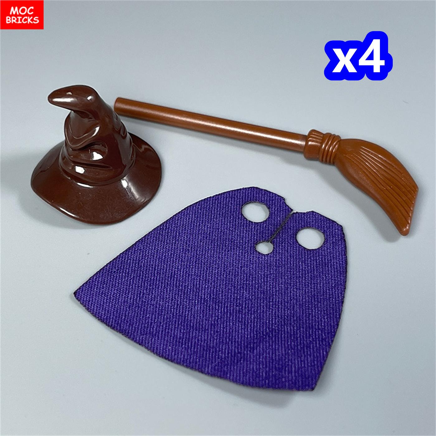 Non-Toxic Moc Bricks Magic Hat 4Cm Figure Wear Headgear Body Wear Purple Cape Educational Building Blocks Assembled Particles Kids Toys
Non-Toxic Moc Bricks Magic Hat 4Cm Figure Wear Headgear Body Wear Purple Cape Educational Building Blocks Assembled Particles Kids Toys