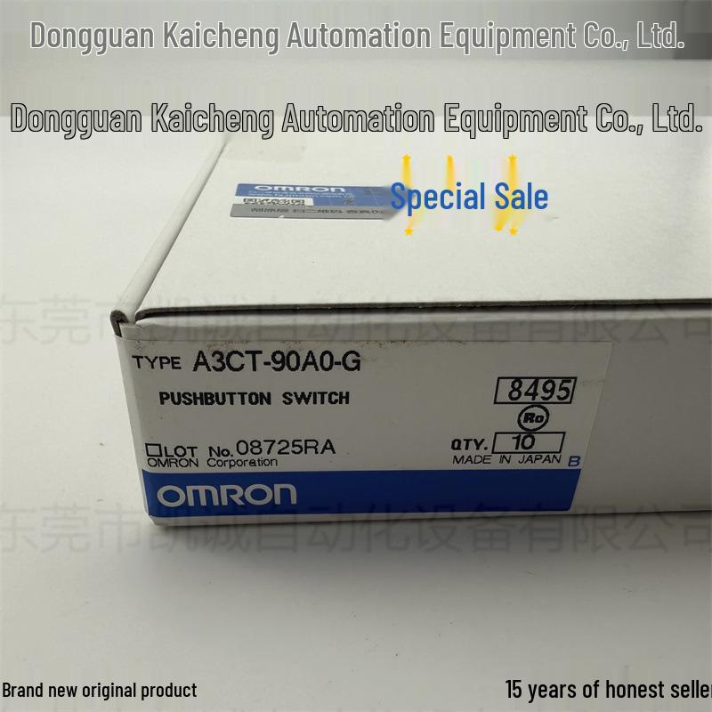 Omron Green Push Button Switch A3CT-90A0-G, A3CT-7011, 250VAC, 0.5A No
Omron Green Push Button Switch A3CT-90A0-G, A3CT-7011, 250VAC, 0.5A No
