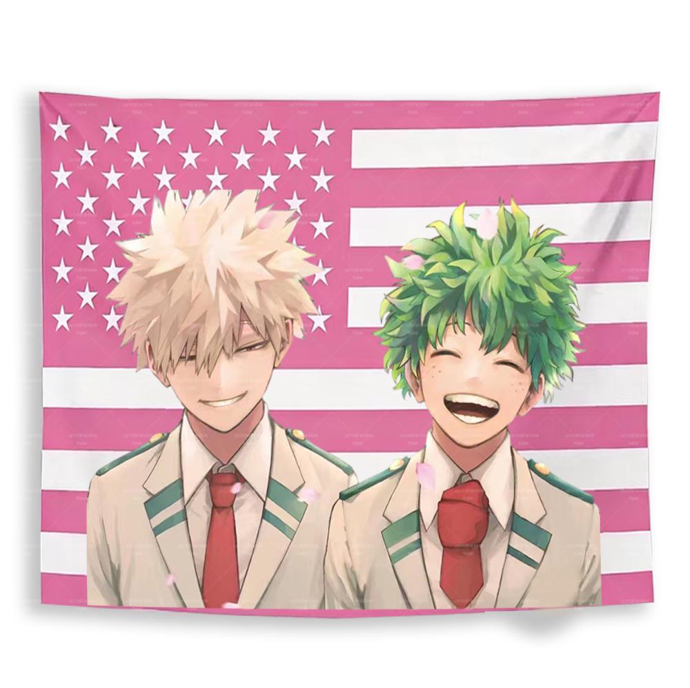 My Hero AAcademia MMidoriya BBakugo Anime Tapestry Wall Hanging with Free Installation Kit for Bedroom Living Room Office 74x94cm(29x37in)
My Hero AAcademia MMidoriya BBakugo Anime Tapestry Wall Hanging with Free Installation Kit for Bedroom Living Room Office 74x94cm(29x37in)