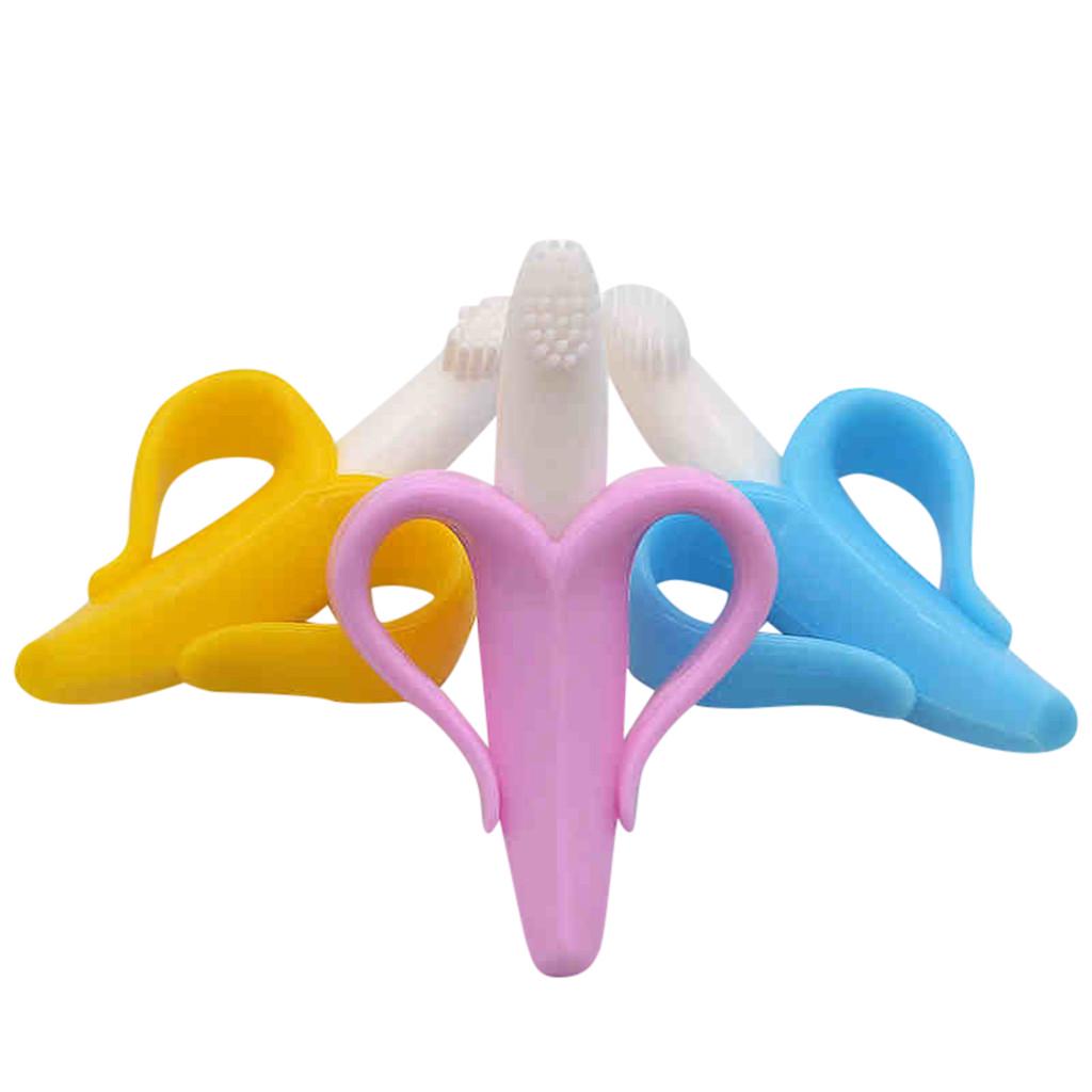 Infant Baby Boys Girls Banana Toothbrush Food Grade Silicone Teether жовтий
Infant Baby Boys Girls Banana Toothbrush Food Grade Silicone Teether жовтий