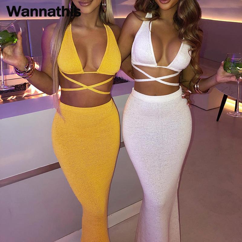 WannaThis однотонный элегантный вечерний комплект из двух предметов с лямкой на шее, сексуальная талия, пляжная одежда, повседневная элегантная летняя одежда
WannaThis однотонный элегантный вечерний комплект из двух предметов с лямкой на шее, сексуальная талия, пляжная одежда, повседневная элегантная летняя одежда