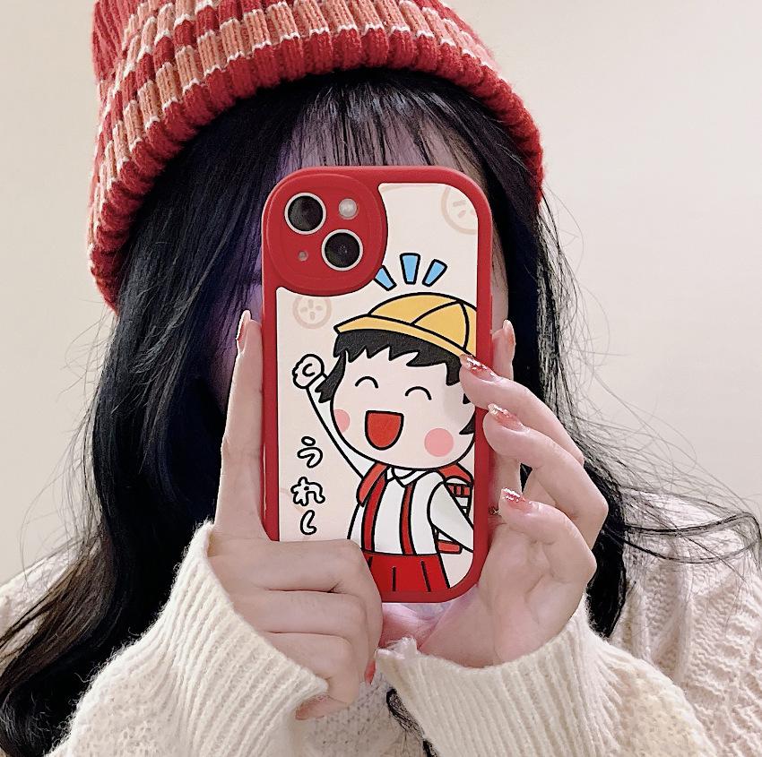 High-End Shin-chan Maruko 16-Round Sticker Phone Case for Apple 12 & 13 12 Pro Max (No Packaging)
High-End Shin-chan Maruko 16-Round Sticker Phone Case for Apple 12 & 13 12 Pro Max (No Packaging)