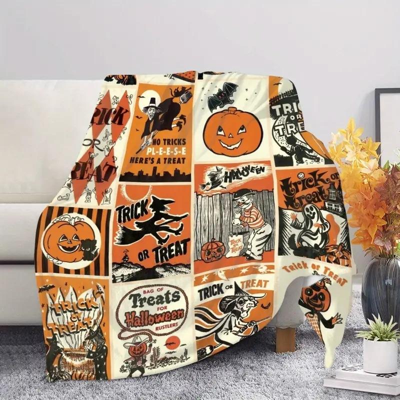 Halloween Horror Theme digital-printed polyester Bedroom velvet flannel cover blanket Fleece soft sofa cover blankets for beds 75x90cm
Halloween Horror Theme digital-printed polyester Bedroom velvet flannel cover blanket Fleece soft sofa cover blankets for beds 75x90cm