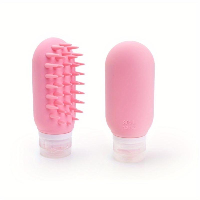 Refillable Silicone Squeeze Bottle Portable Travel Shampoo Lotion Dispenser with Built in Scalp Massager for Hair Care Storage рожевий
Refillable Silicone Squeeze Bottle Portable Travel Shampoo Lotion Dispenser with Built in Scalp Massager for Hair Care Storage рожевий