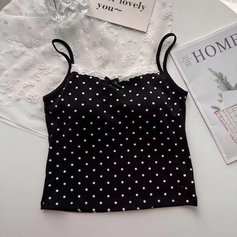 Women s Sweet & Spicy Summer Lace Bow Camisole with Built-in Padding M (suitable for 35-45 kg)
Women s Sweet & Spicy Summer Lace Bow Camisole with Built-in Padding M (suitable for 35-45 kg)