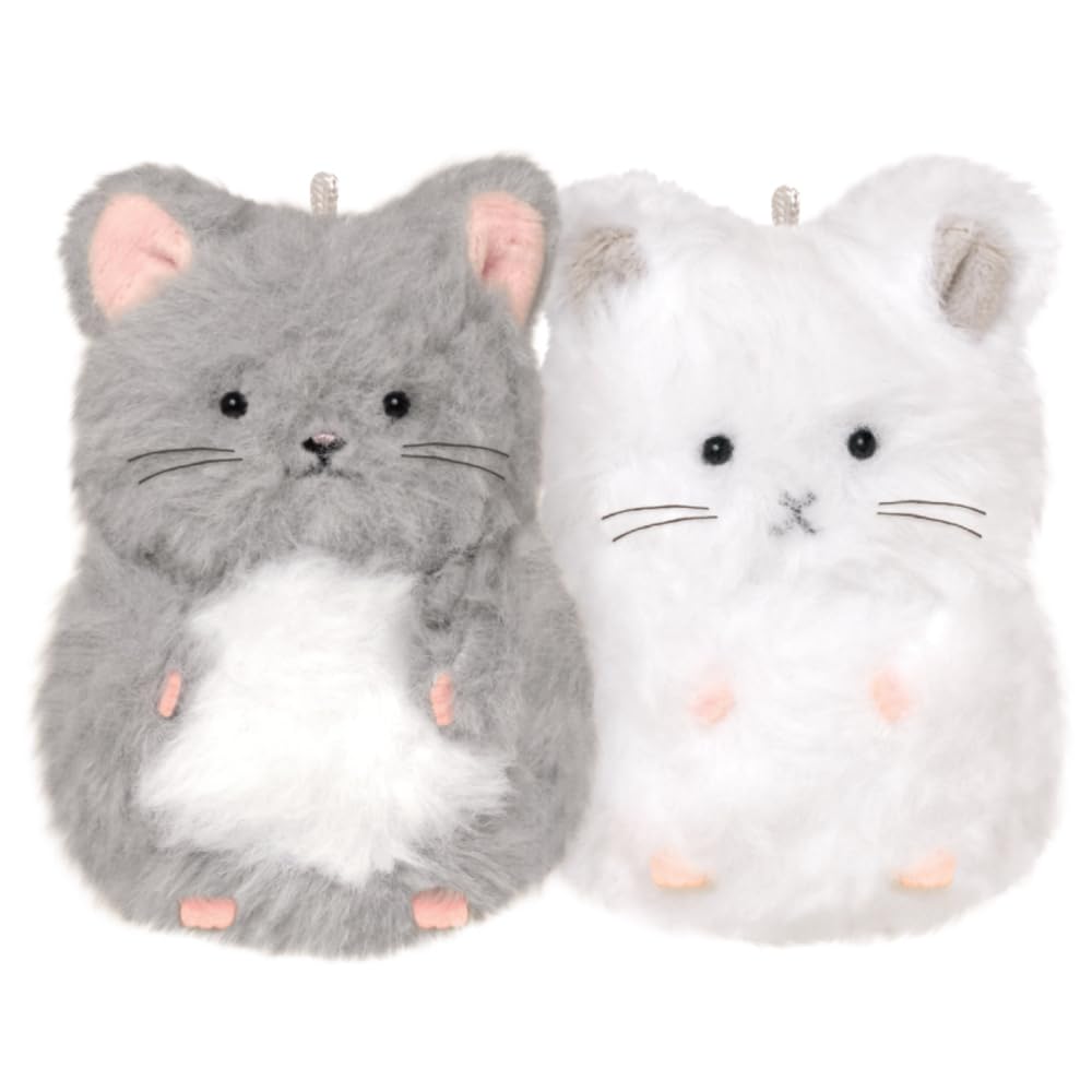Crux NicoNui Keychain Set of 2 Matching Chinchilla Plush Toys with Magnetic Cheeks, 121598
Crux NicoNui Keychain Set of 2 Matching Chinchilla Plush Toys with Magnetic Cheeks, 121598