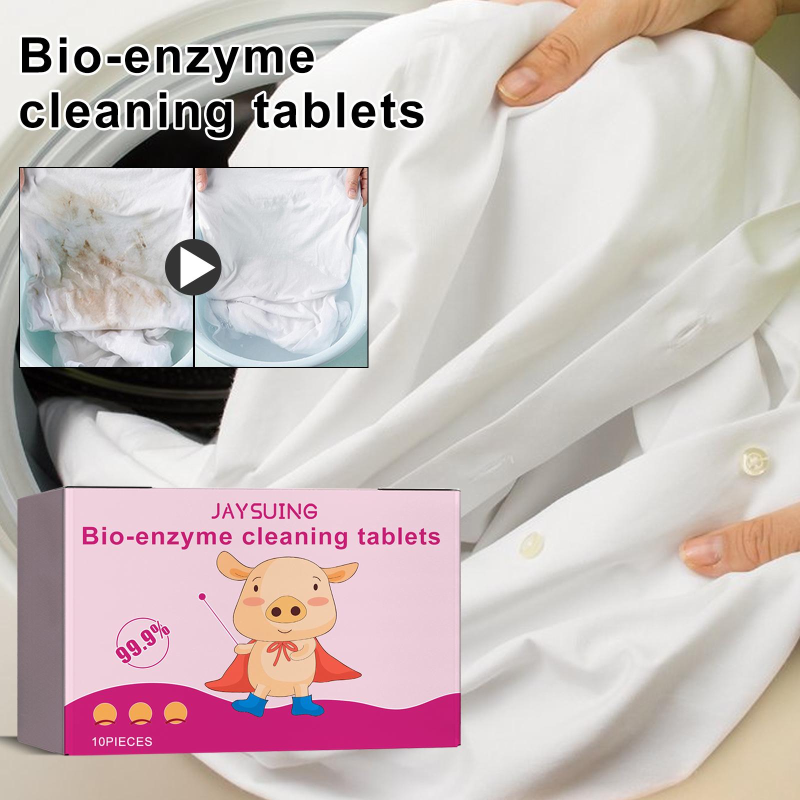 Jaysuing Bio-Enzymatic Explosive Salt Tablets Cleaning Tablets for Yellowing and Stubborn Stains Coffee Stains
Jaysuing Bio-Enzymatic Explosive Salt Tablets Cleaning Tablets for Yellowing and Stubborn Stains Coffee Stains