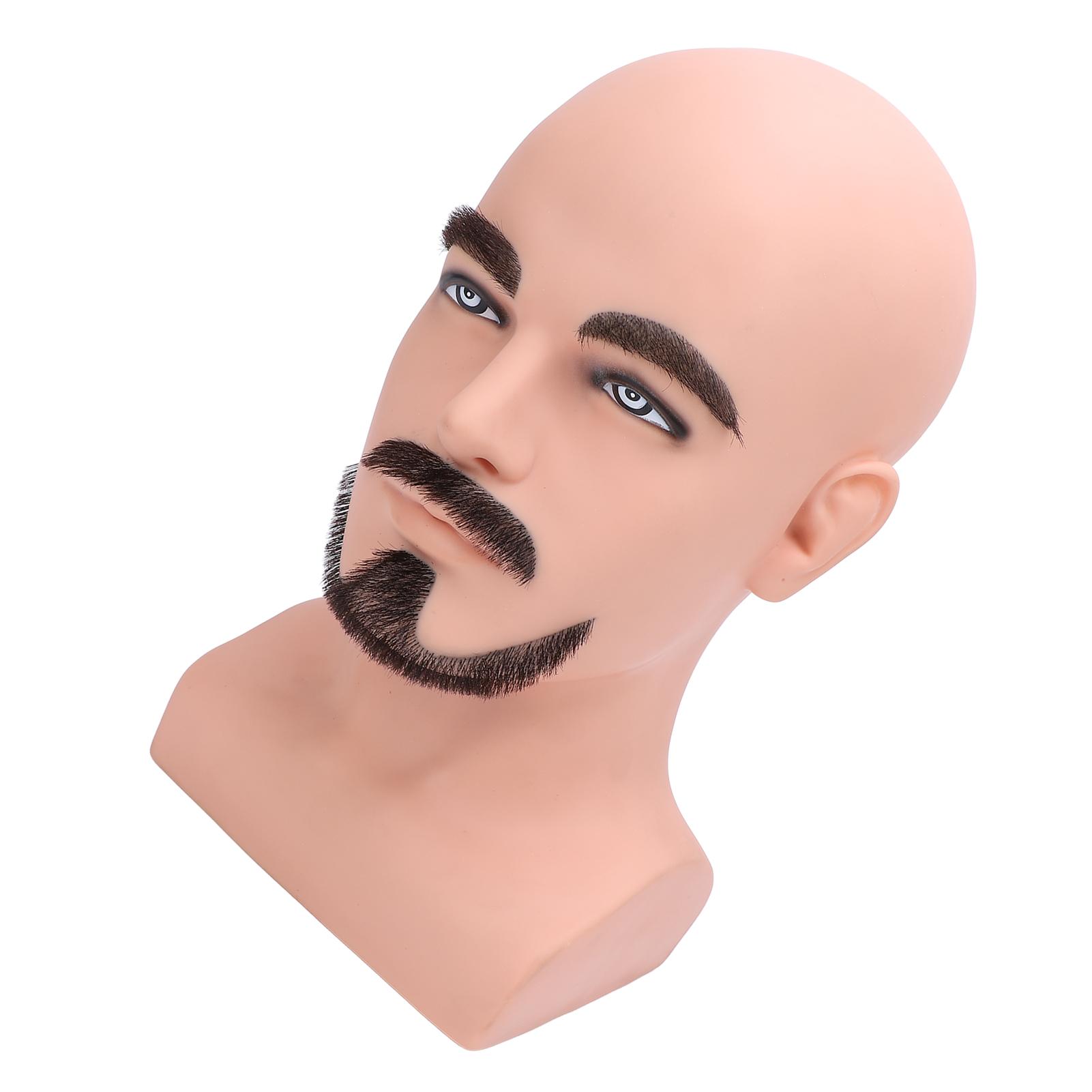 Male Mannequin Head with W Shape Beard Simulation Male Manikin Training Head Beard Mannequin Head Model For Trimming Practice and Display
Male Mannequin Head with W Shape Beard Simulation Male Manikin Training Head Beard Mannequin Head Model For Trimming Practice and Display