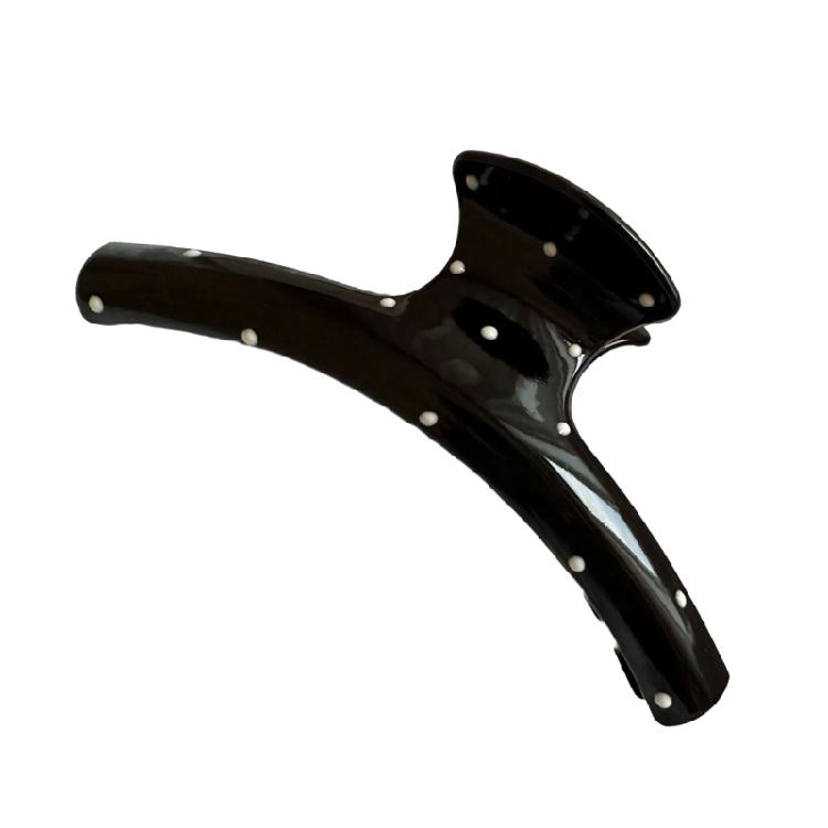 Dot Hair Claw For Heavy Hair Strong Spring Mechanism Tightly Arranged Teeth Professional Styling Accessory чорний
Dot Hair Claw For Heavy Hair Strong Spring Mechanism Tightly Arranged Teeth Professional Styling Accessory чорний