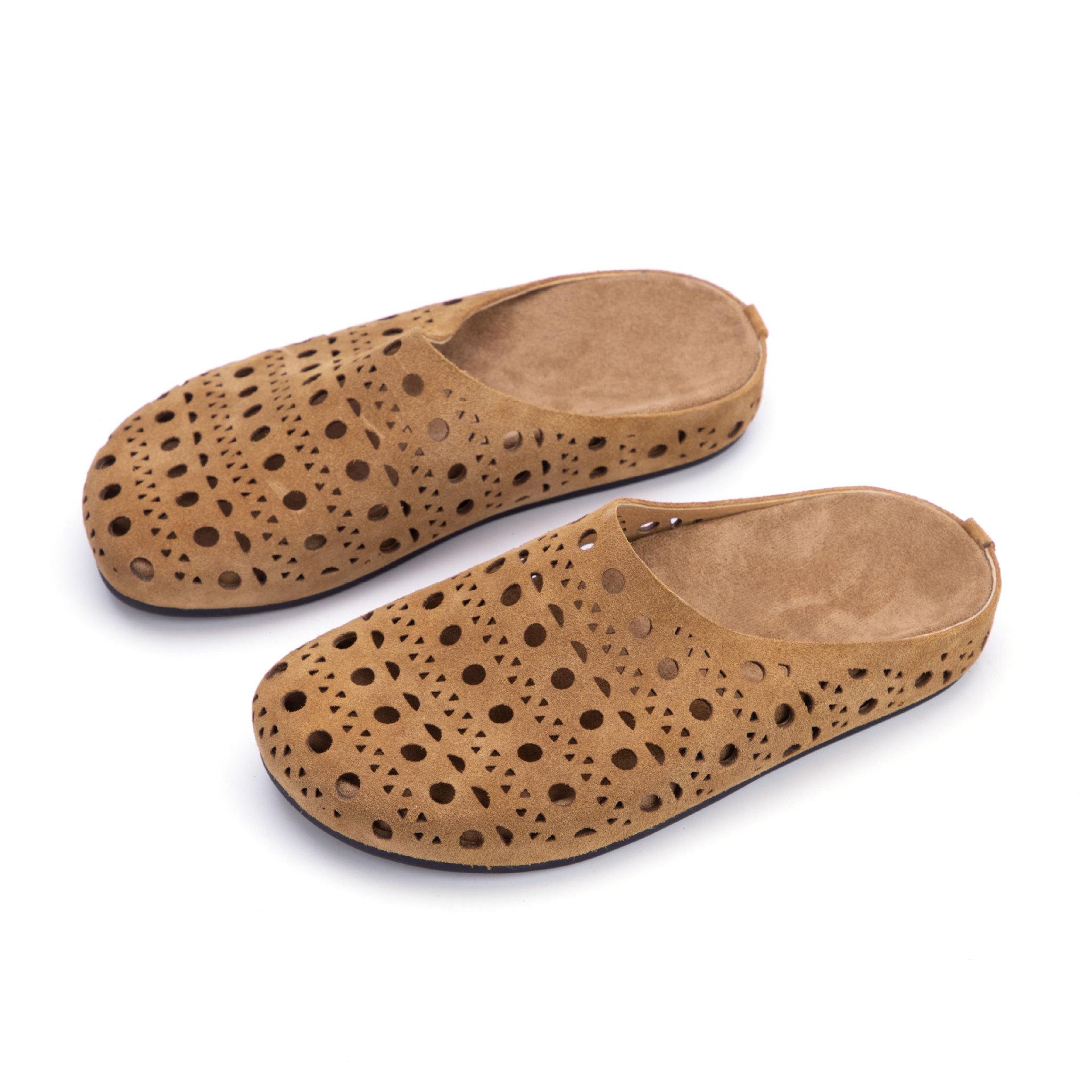 Johnature Round Toe Genuine Leather Slippers Hollow Out Breathable Loafers Casual Women s Slip-on Shoes 38 коричневий
Johnature Round Toe Genuine Leather Slippers Hollow Out Breathable Loafers Casual Women s Slip-on Shoes 38 коричневий