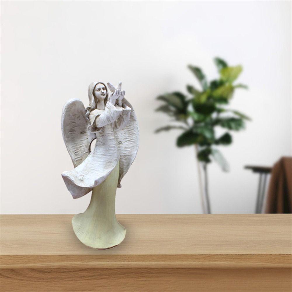 Creative Angel Figurine Cute Miniature Sculpture Desktop Ornament Angel Girl Statue Party Angel
Creative Angel Figurine Cute Miniature Sculpture Desktop Ornament Angel Girl Statue Party Angel