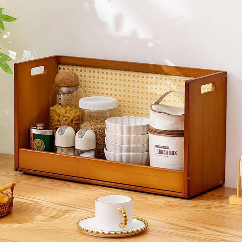 Bamboo Imitation Rattan Kitchen Storage Rack
Bamboo Imitation Rattan Kitchen Storage Rack