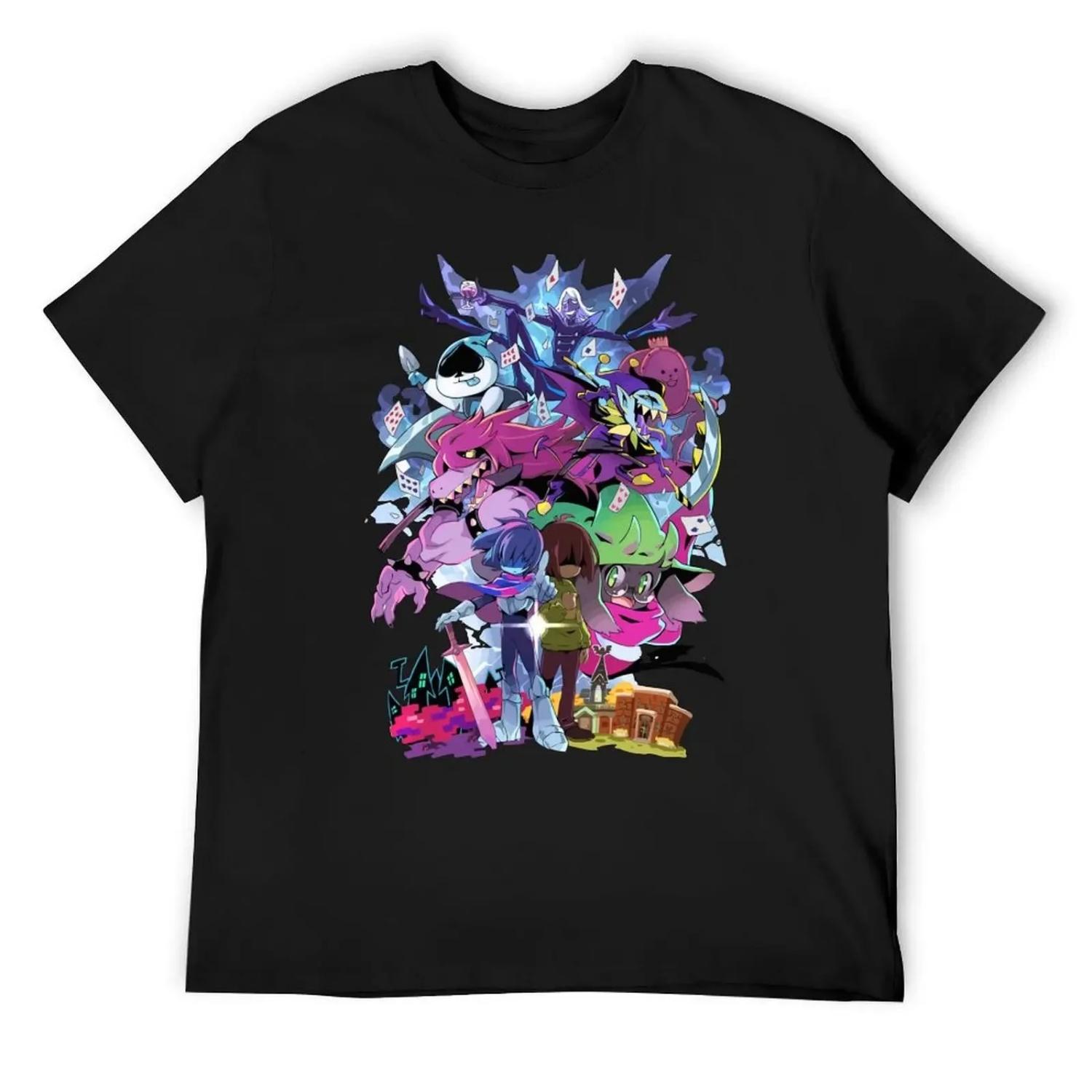 Deltarune - Adventure T-Shirt tops sublime heavyweights mens big and tall t shirts XXXXXL чорний
Deltarune - Adventure T-Shirt tops sublime heavyweights mens big and tall t shirts XXXXXL чорний