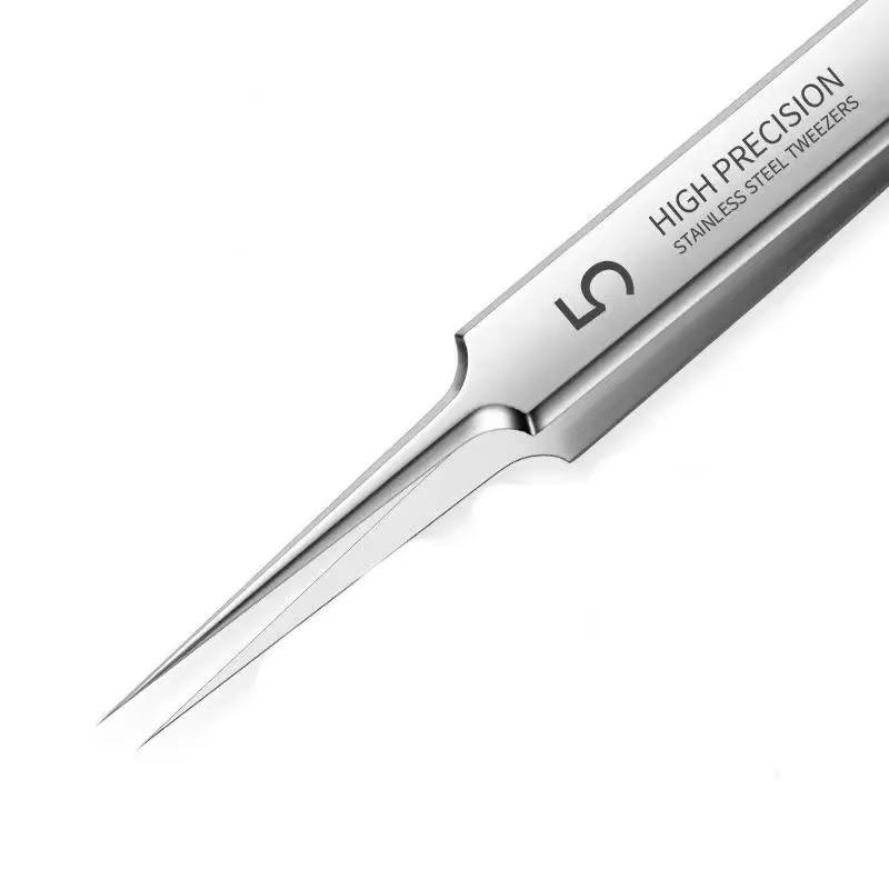 No. 5 Cell Pimples German Ultra-fine Blackhead Clip Tweezers Beauty Salon Special Scraping & Closing Artifact Acne Needle Tools
No. 5 Cell Pimples German Ultra-fine Blackhead Clip Tweezers Beauty Salon Special Scraping & Closing Artifact Acne Needle Tools