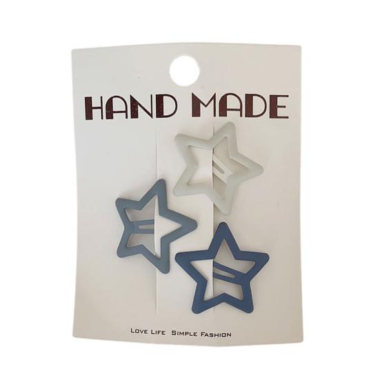 3Pcs Girl Hairpins Star Heart Geometry Design Matte Frosting Process Hair Clips BB Clip Versatile Hair Accessories D
3Pcs Girl Hairpins Star Heart Geometry Design Matte Frosting Process Hair Clips BB Clip Versatile Hair Accessories D