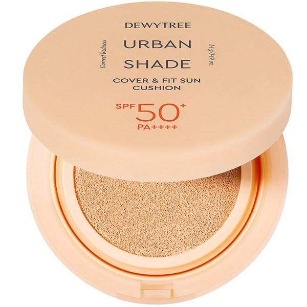 Dewey Tree Urban Shade Cover and Fit Sun Cushion SPF50+PA++++, 14г, 1 популярная корейская косметика
Dewey Tree Urban Shade Cover and Fit Sun Cushion SPF50+PA++++, 14г, 1 популярная корейская косметика