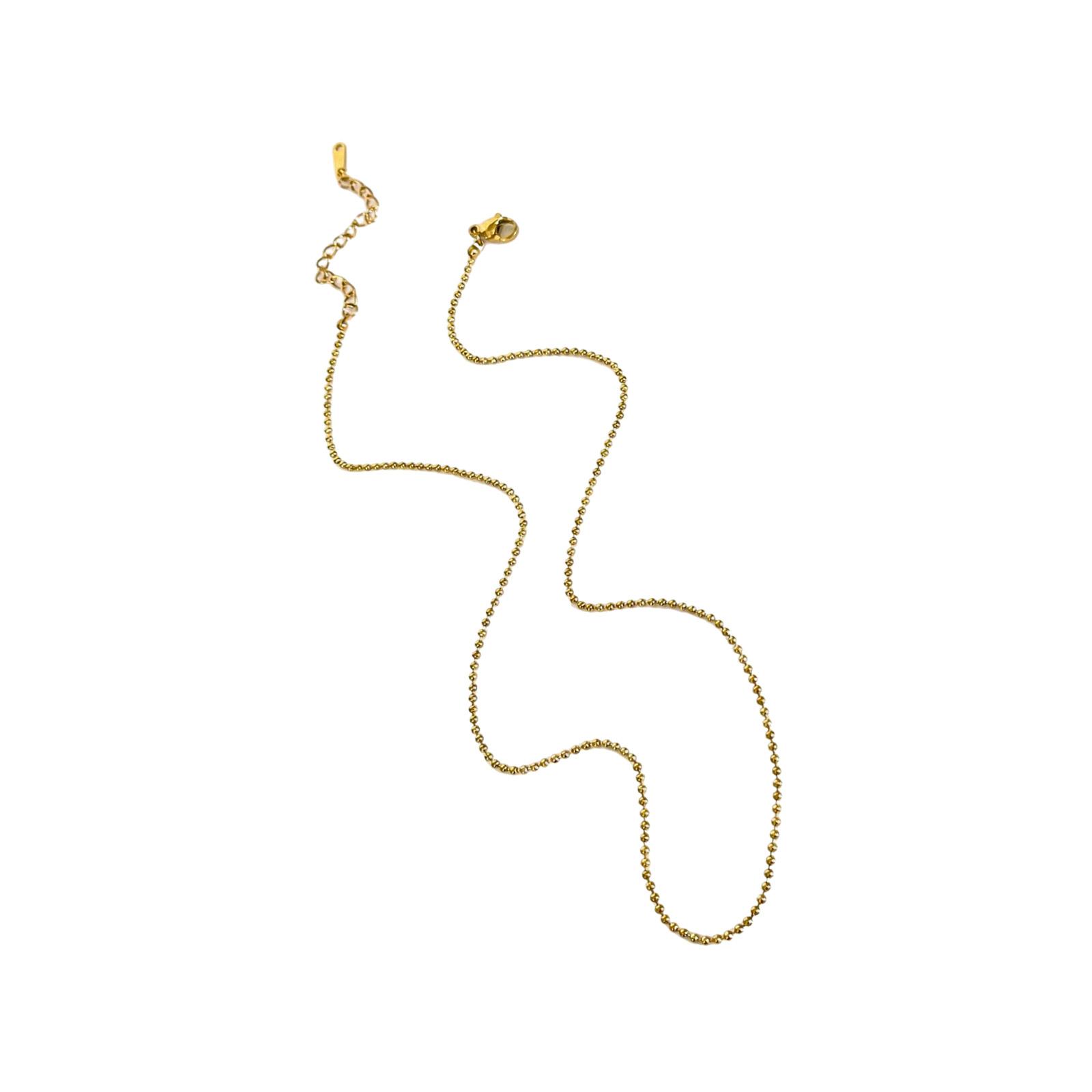 Стильное ожерелье с подвеской в виде цветка с золотым покрытием, прочное ожерелье из нержавеющей стали с золотыми акцентами, идеально для повседневной носки 1
Стильное ожерелье с подвеской в виде цветка с золотым покрытием, прочное ожерелье из нержавеющей стали с золотыми акцентами, идеально для повседневной носки 1