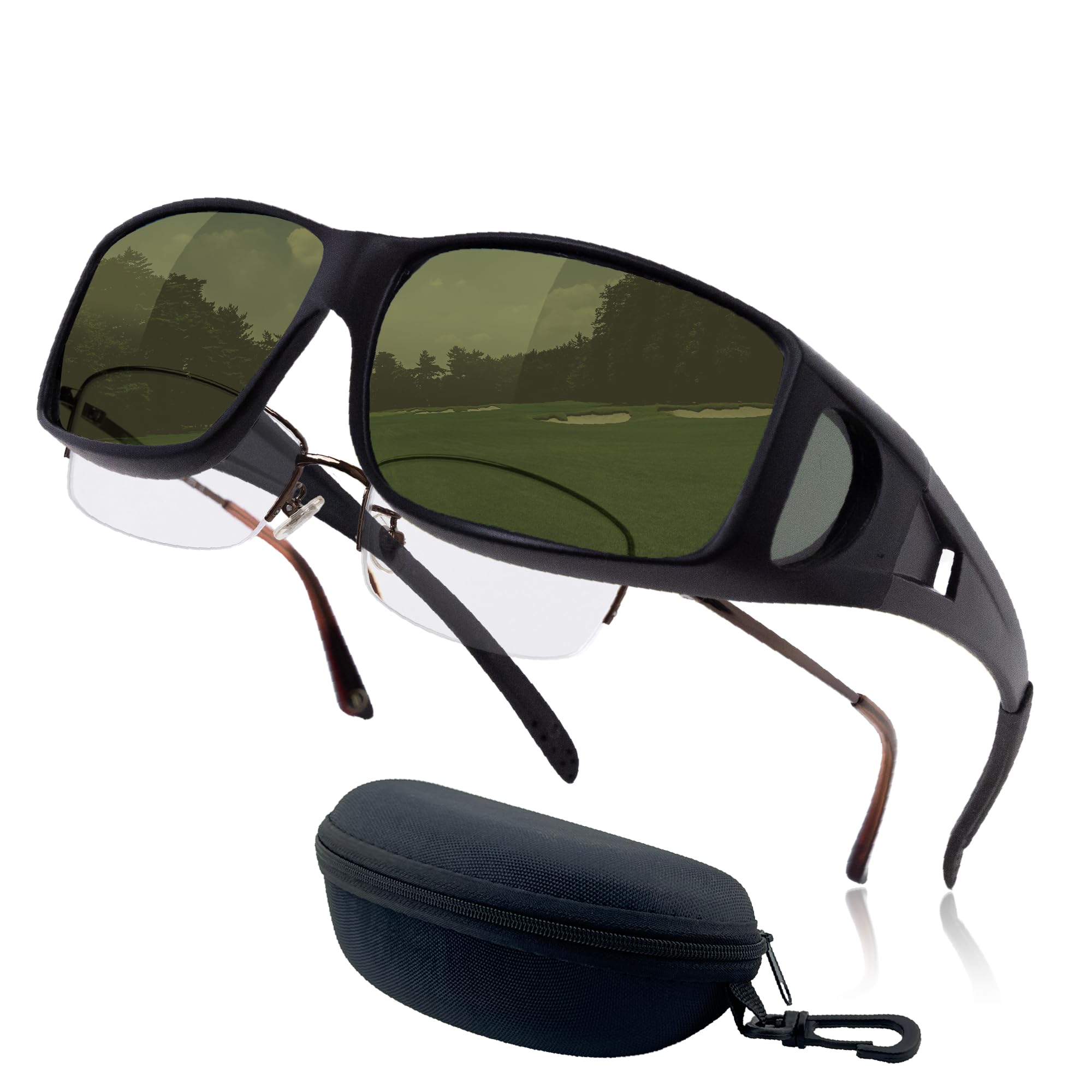 DOYA FACE Sunglasses with UV400 Protection for and Golf Over-the-Eye Case, Polarized, Driving, Fishing, (Yellow)
DOYA FACE Sunglasses with UV400 Protection for and Golf Over-the-Eye Case, Polarized, Driving, Fishing, (Yellow)