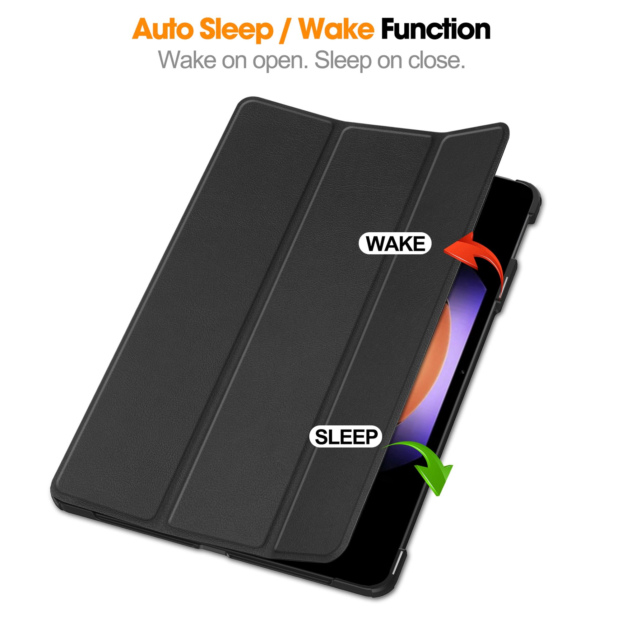 For Xiaomi Pad 6S Pro 12.4 Leather Case Tri-fold Stand Auto Wake/Sleep Smart Shell Black
For Xiaomi Pad 6S Pro 12.4 Leather Case Tri-fold Stand Auto Wake/Sleep Smart Shell Black