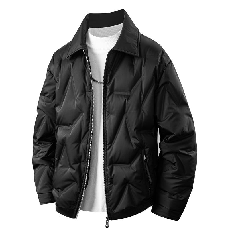 Men s Trendy Loose-Fit Down Jacket - Thickened, Warm, Plus Size XXL чорний
Men s Trendy Loose-Fit Down Jacket - Thickened, Warm, Plus Size XXL чорний