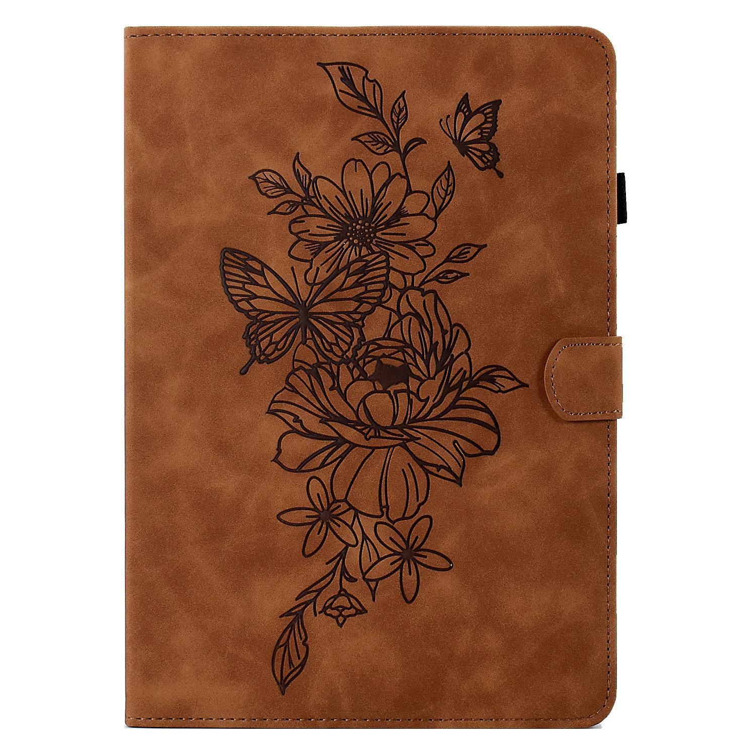 A7 For Amazon Fire HD 10 (2023) Tablet Case Flower Butterfly Imprinted Leather Cover with Card Slots Brown
A7 For Amazon Fire HD 10 (2023) Tablet Case Flower Butterfly Imprinted Leather Cover with Card Slots Brown