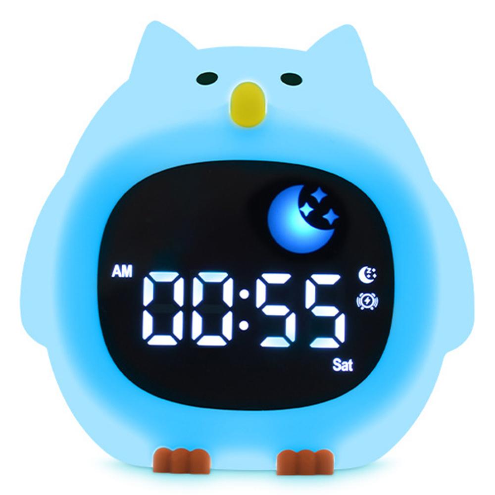 JL-825 Cartoon Owl Shape White Noise Alarm Clock Sleep Bedside Lamp Tap Control Night Light A
JL-825 Cartoon Owl Shape White Noise Alarm Clock Sleep Bedside Lamp Tap Control Night Light A