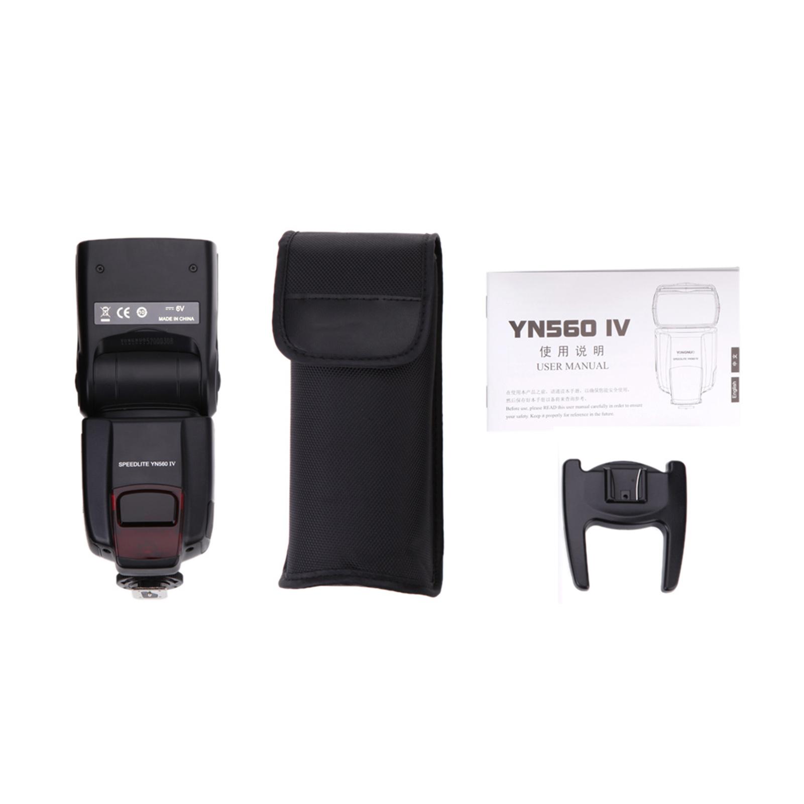 YN560 IV Универсальная беспроводная вспышка Speedlite 2.4G Вспышка на камере Ведущая Ведомая Спидлайт GN58 Высокоскоростная R
YN560 IV Универсальная беспроводная вспышка Speedlite 2.4G Вспышка на камере Ведущая Ведомая Спидлайт GN58 Высокоскоростная R
