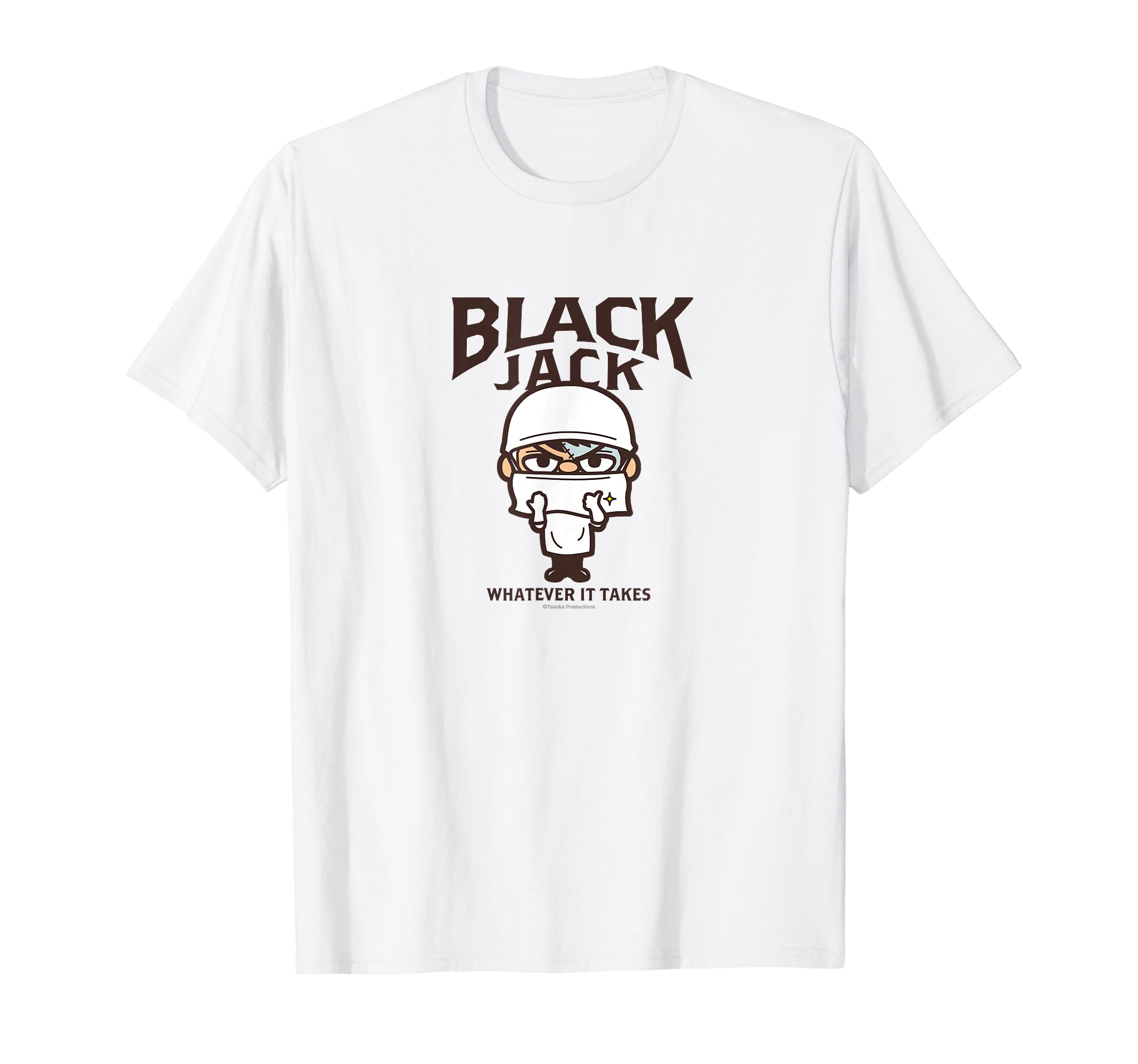 Black Jack Comical (whatever it takes) (C) Tezuka Productions T-shirt
Black Jack Comical (whatever it takes) (C) Tezuka Productions T-shirt