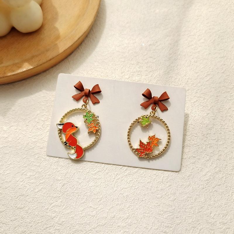 New Trend Blue Flower Dangle Earrings For Women Cute Animal Cat Cherry Blossoms Asymmetrical Earring Party Kitten Jewelry Gifts
New Trend Blue Flower Dangle Earrings For Women Cute Animal Cat Cherry Blossoms Asymmetrical Earring Party Kitten Jewelry Gifts