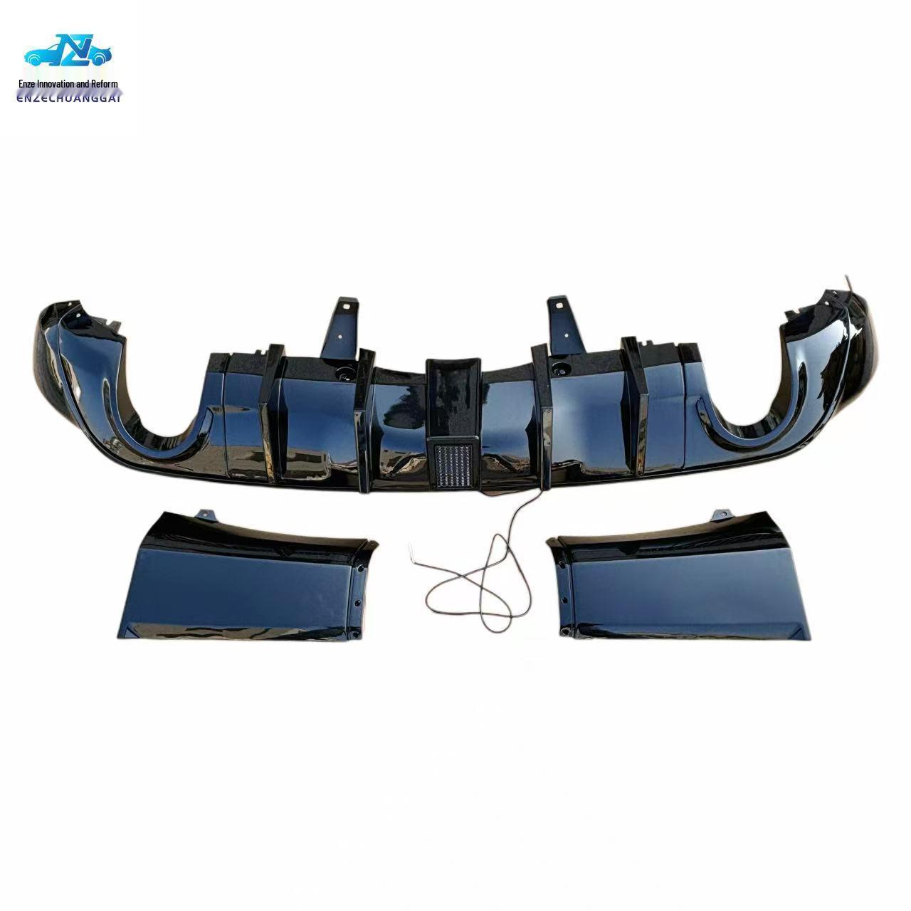 Bright Black Rear Diffuser Kit with LED for 2011-2025 Dodge Durango Bright Black Rear Lip with LED
Bright Black Rear Diffuser Kit with LED for 2011-2025 Dodge Durango Bright Black Rear Lip with LED