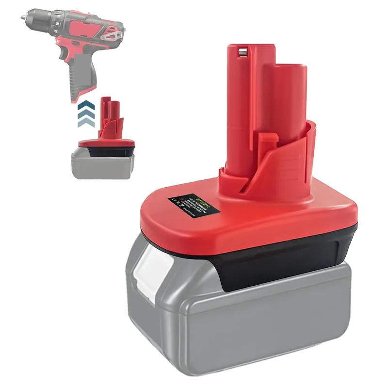 Сменный адаптер для преобразования Makita 18 В в Milwaukee 12 В Li-ion аккумуляторные инструменты Использование 
Сменный адаптер для преобразования Makita 18 В в Milwaukee 12 В Li-ion аккумуляторные инструменты Использование