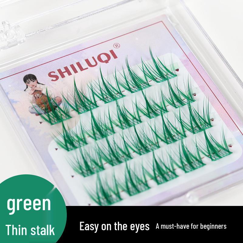 SHILUQI Green Trilogy False Eyelashes: Natural Brown and White Combo for Cosplay, Christmas, and Stage Makeup
SHILUQI Green Trilogy False Eyelashes: Natural Brown and White Combo for Cosplay, Christmas, and Stage Makeup