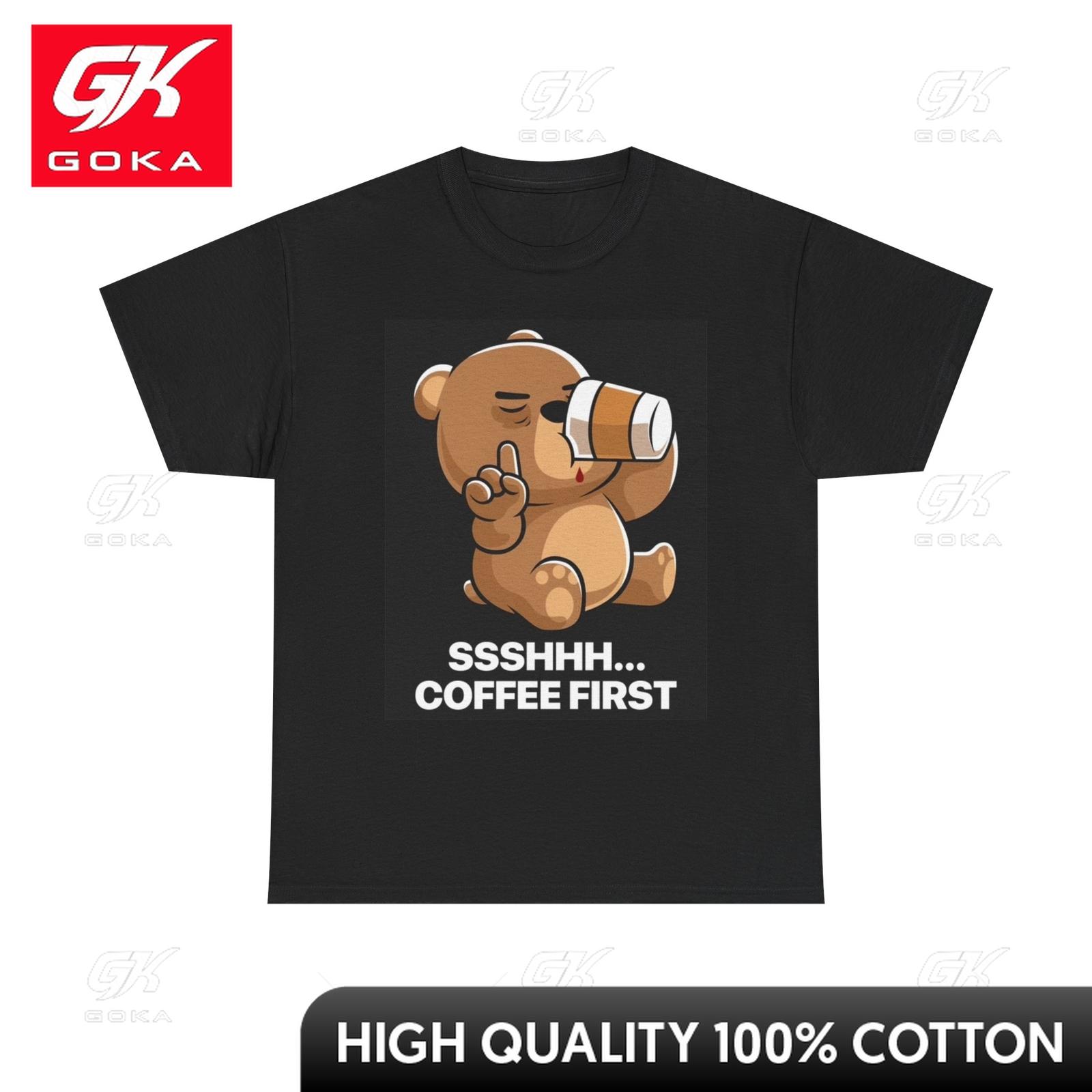 Teddy Bear Coffee First T Shirt Funny Graphic Unisex Heavy Cotton LooseFit Refined Cozy Cool Tee Whimsical Gift TShirt S
Teddy Bear Coffee First T Shirt Funny Graphic Unisex Heavy Cotton LooseFit Refined Cozy Cool Tee Whimsical Gift TShirt S