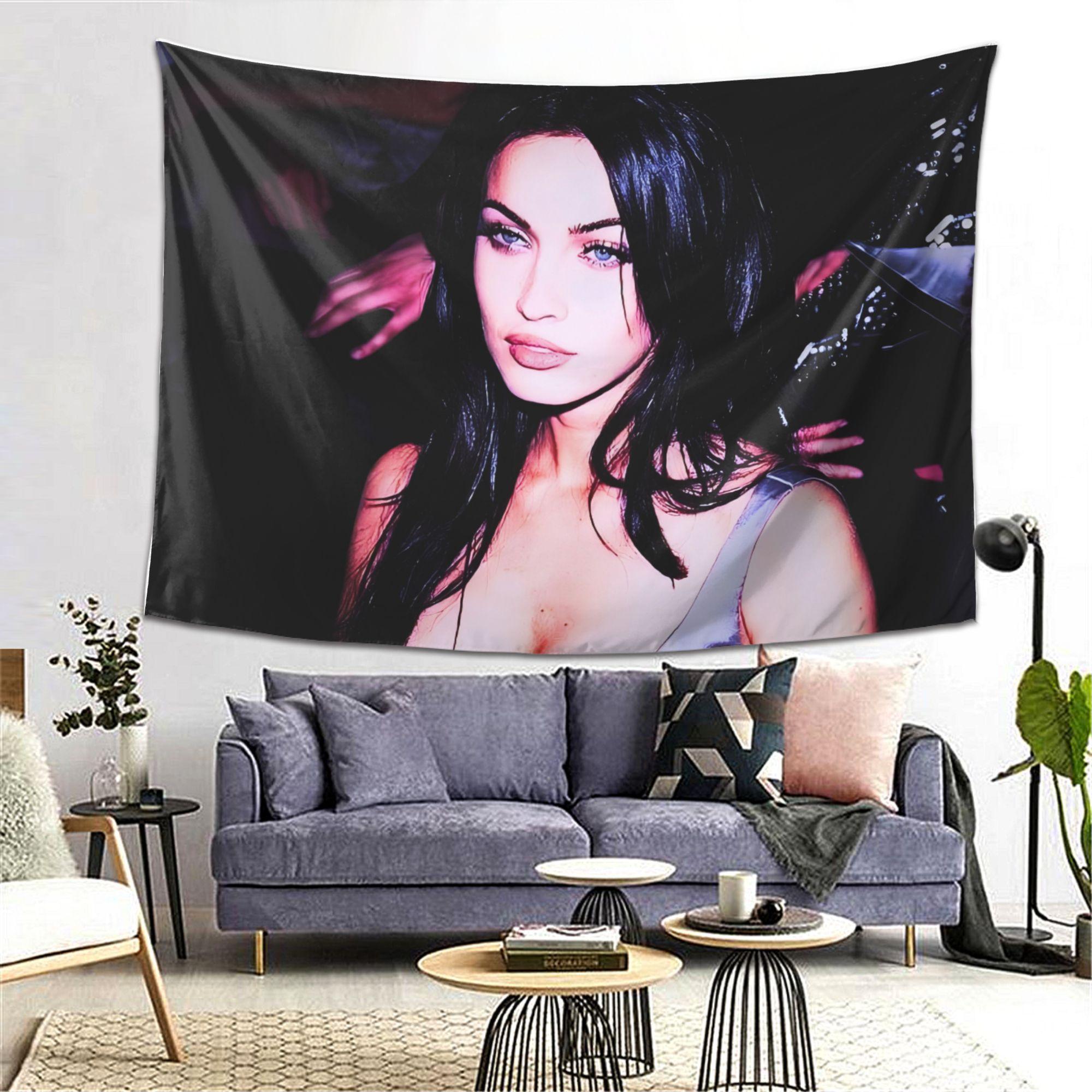 Megan Fox Tapestry Wall Hanging Stylish Black White Print HighQuality Polyester Fabric Perfect for Living Room Bedroom 74x94cm(29x37in)
Megan Fox Tapestry Wall Hanging Stylish Black White Print HighQuality Polyester Fabric Perfect for Living Room Bedroom 74x94cm(29x37in)