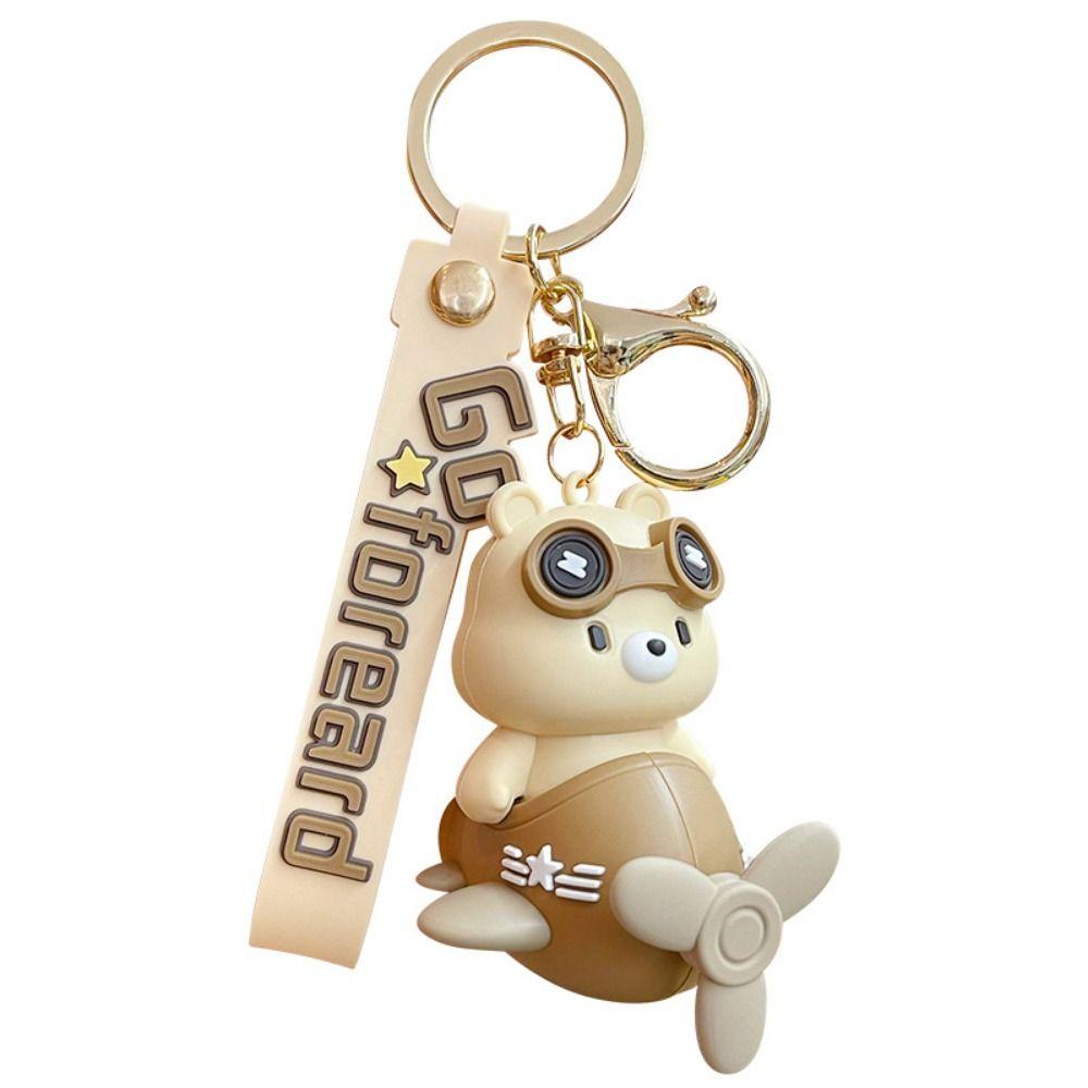 Cute Schoolbag Pendant Flying Glasses Bear Car Key Ring Fashions Bear Doll Fighter Keychain Couple светло-коричневого
Cute Schoolbag Pendant Flying Glasses Bear Car Key Ring Fashions Bear Doll Fighter Keychain Couple светло-коричневого