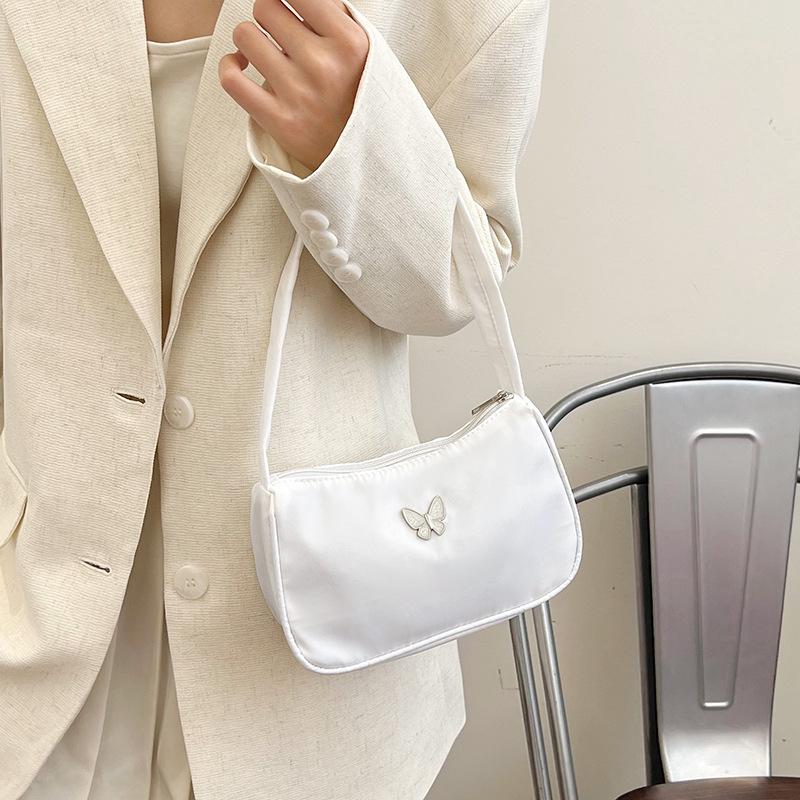 Simple women s underarm bag 2025 new nylon cloth waterproof solid color versatile shoulder bag women s bag білий
Simple women s underarm bag 2025 new nylon cloth waterproof solid color versatile shoulder bag women s bag білий