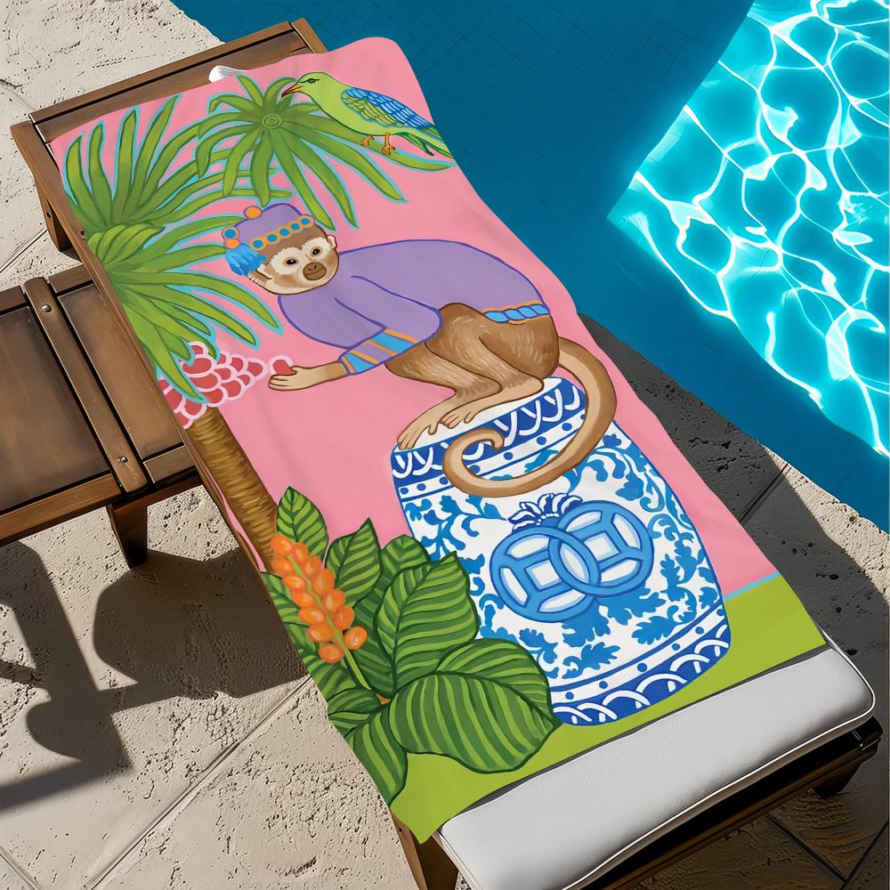 Art Print Staffordshire Dogs Towel Large Quick-Drying Microfiber soft Beach Towel for Travel Fitness Sauna Bathing Camping W30*H60(CM)
Art Print Staffordshire Dogs Towel Large Quick-Drying Microfiber soft Beach Towel for Travel Fitness Sauna Bathing Camping W30*H60(CM)