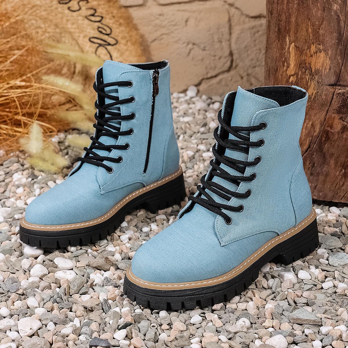 Модные джинсовые ботильоны на толстой подошве для женщин 2025 Осень Модные с принтом тай-дай Боковая молния Ботинки в стиле вестерн/ковбойские Женская обувь на платформе Большой размер 43 небесно-голубой
Модные джинсовые ботильоны на толстой подошве для женщин 2025 Осень Модные с принтом тай-дай Боковая молния Ботинки в стиле вестерн/ковбойские Женская обувь на платформе Большой размер 43 небесно-голубой