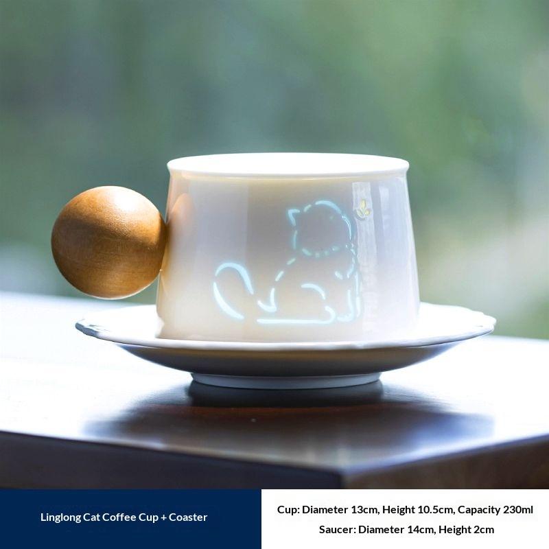 Original Ceramic Mug Hollow Exquisite Mug Animal Coffee Cup Saucer Home Office Simple Luxury Couple Cups 2026 New Arrival Funny About 230ml
Original Ceramic Mug Hollow Exquisite Mug Animal Coffee Cup Saucer Home Office Simple Luxury Couple Cups 2026 New Arrival Funny About 230ml