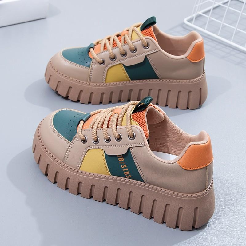 Женская обувь, женская новая обувь на весну, универсальная обувь на платформе, белые туфли, повседневная спортивная обувь для скейтбординга на весну и осень 40 зелёный
Женская обувь, женская новая обувь на весну, универсальная обувь на платформе, белые туфли, повседневная спортивная обувь для скейтбординга на весну и осень 40 зелёный