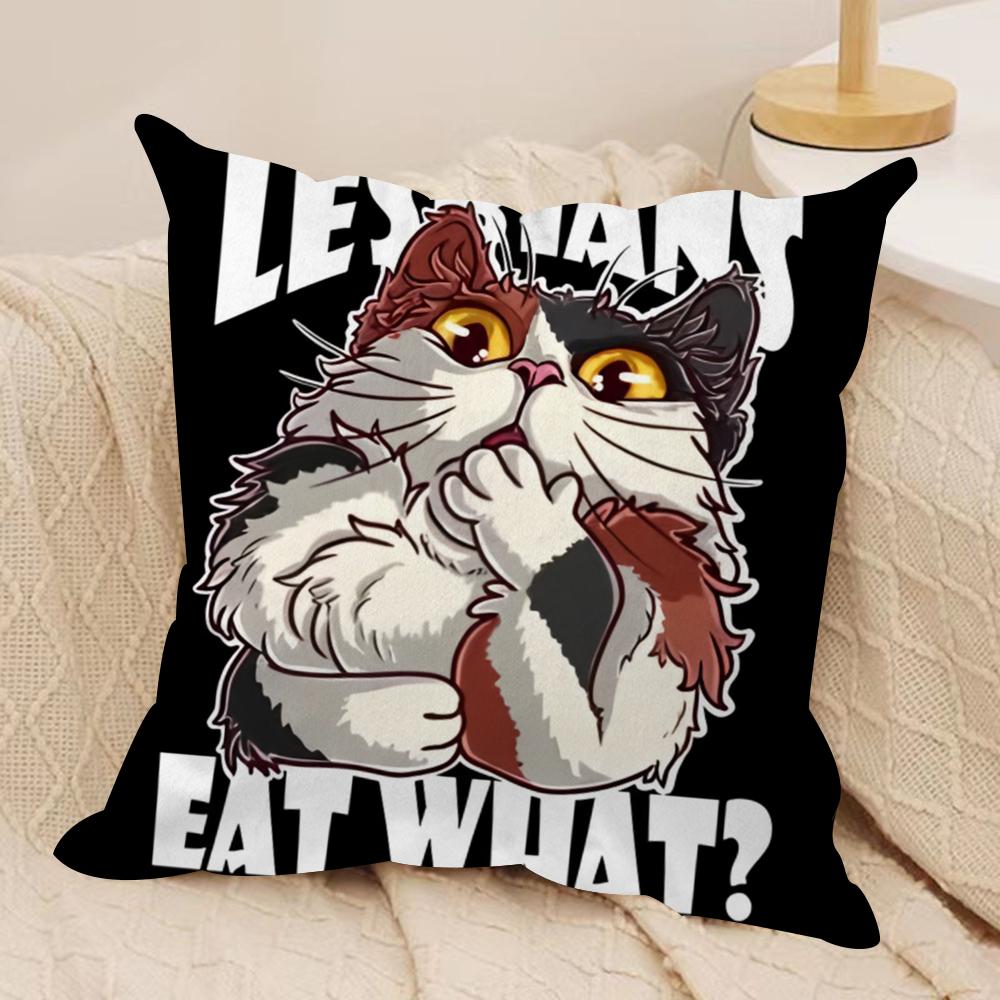 Funny lesbians eat what Cushion Cover Soft Plush Fabric DoubleSided Printed Cushion Covers for All Seasons Modern Home Decor 30x30cm
Funny lesbians eat what Cushion Cover Soft Plush Fabric DoubleSided Printed Cushion Covers for All Seasons Modern Home Decor 30x30cm