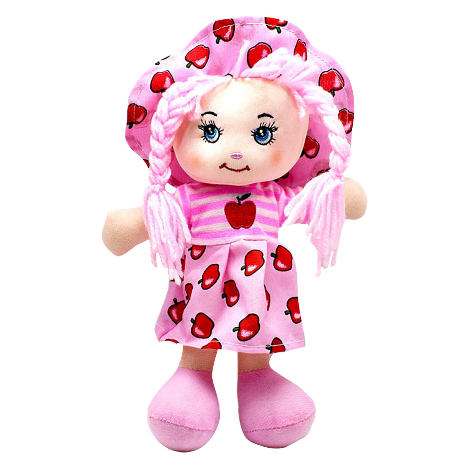 Soft Fabric Doll with Hat and Fruit Pattern Dress Plush Toy for Girls Stuffed Doll Gift for Children One Size розовый
Soft Fabric Doll with Hat and Fruit Pattern Dress Plush Toy for Girls Stuffed Doll Gift for Children One Size розовый
