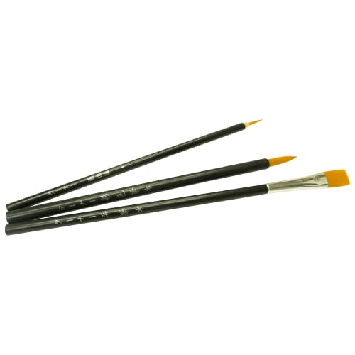 Turner color black axis design brush set of 3, facial brush, colored brush, flat brush, nylon bristles, GA1904B
Turner color black axis design brush set of 3, facial brush, colored brush, flat brush, nylon bristles, GA1904B