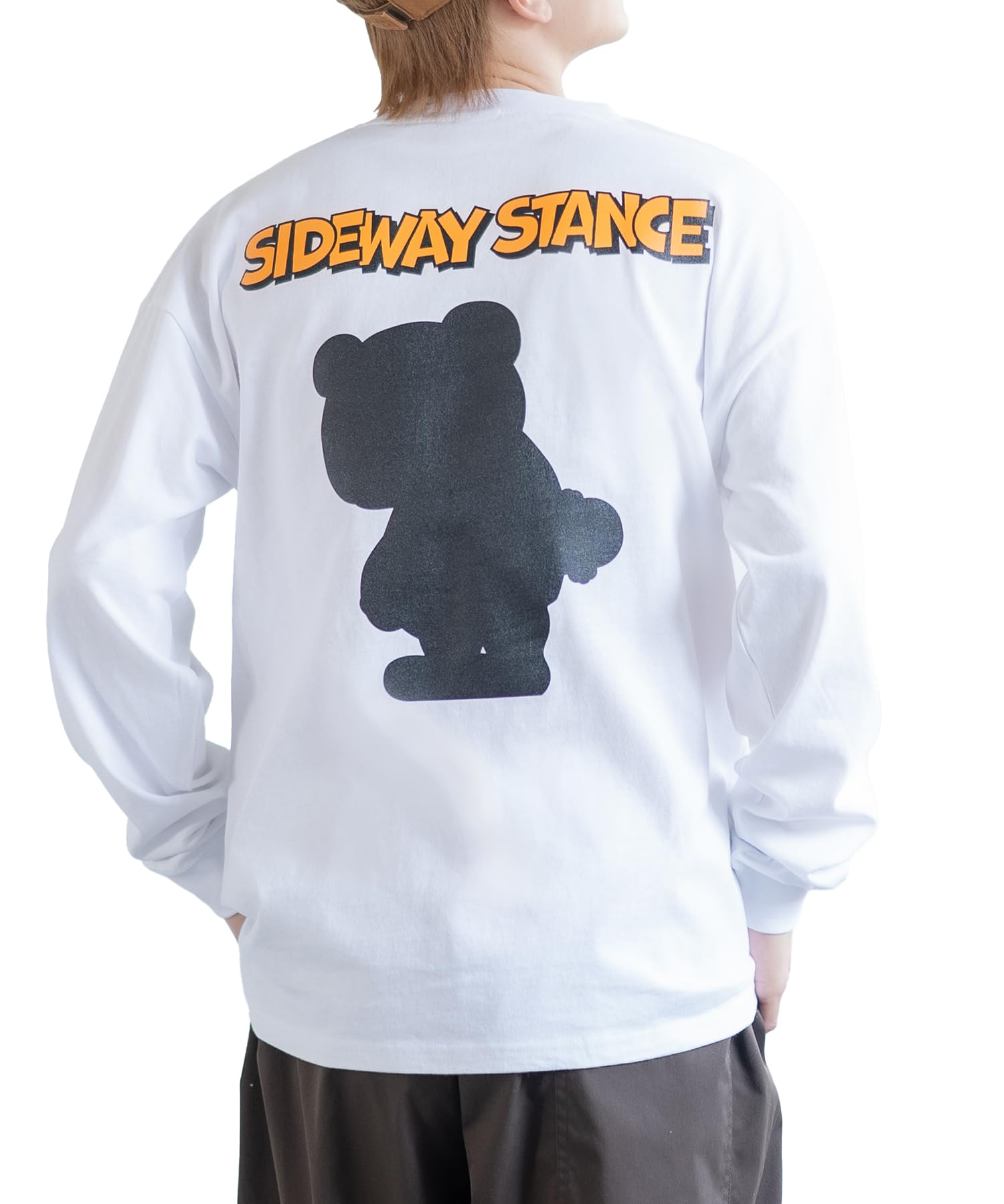 IMPROMES Casual SIDEWAYSTANCE Silhouette Downer Bear Long Sleeve T-Shirt, Men s, White
IMPROMES Casual SIDEWAYSTANCE Silhouette Downer Bear Long Sleeve T-Shirt, Men s, White