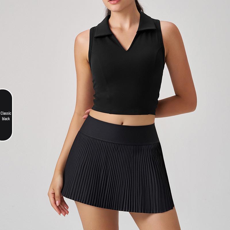 Anti-Bacterial Women s Fitness Skirt and Top Set for Yoga and Tennis L
Anti-Bacterial Women s Fitness Skirt and Top Set for Yoga and Tennis L