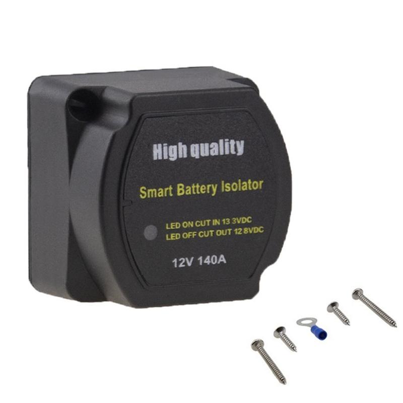 Двойной батарейный изолятор 140amp 12v Смарт-чувствительное к напряжению реле Vsr совместимо с Rv Marine Car
Двойной батарейный изолятор 140amp 12v Смарт-чувствительное к напряжению реле Vsr совместимо с Rv Marine Car